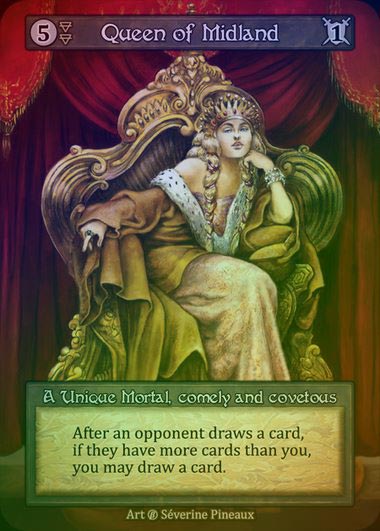 【FOIL】[Earth] Queen of Midland [beta-Unique]